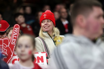 140326 - Wales v Italy - Guinness Six Nations Championship - Fans