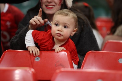 140326 - Wales v Italy - Guinness Six Nations Championship - Fans