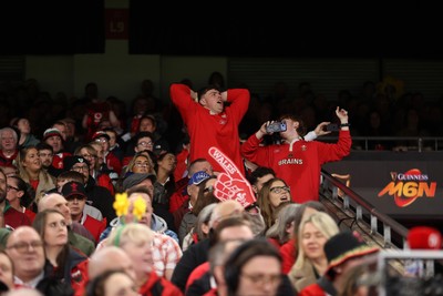 140326 - Wales v Italy - Guinness Six Nations Championship - Fans