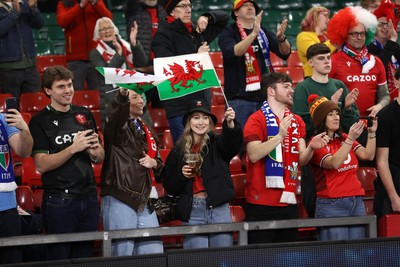 140326 - Wales v Italy - Guinness Six Nations Championship - Fans