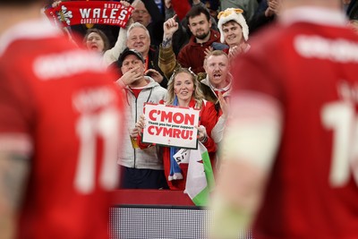 140326 - Wales v Italy - Guinness Six Nations Championship - Fans