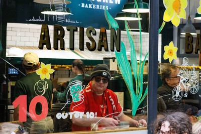 140326 - Wales v Italy - Guinness Six Nations - Wales fans before the match