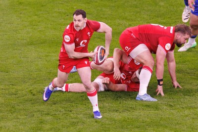 140326 - Wales v Italy - Guinness Six Nations - Tomos Williams of Wales