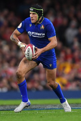 140326 - Wales v Italy - Guinness Men's Six Nations - Juan Ignacio Brex of Italy