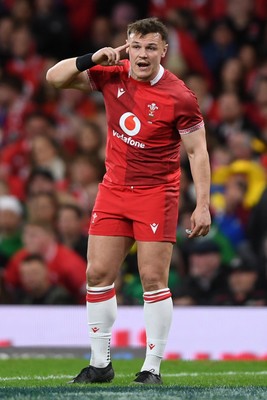 140326 - Wales v Italy - Guinness Men's Six Nations - Jarrod Evans of Wales