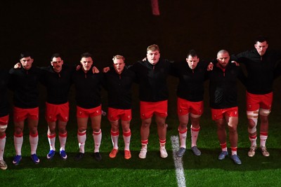 140326 - Wales v Italy - Guinness Men's Six Nations - Wales anthem