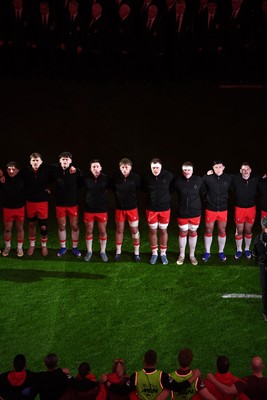 140326 - Wales v Italy - Guinness Men's Six Nations - Wales anthem