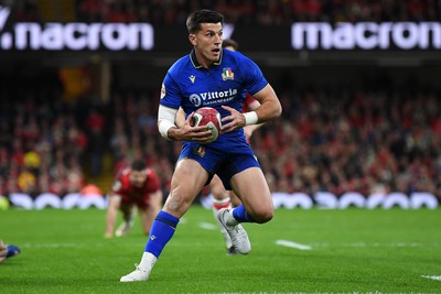 140326 - Wales v Italy - Guinness Men's Six Nations - Alessandro Fusco of Italy