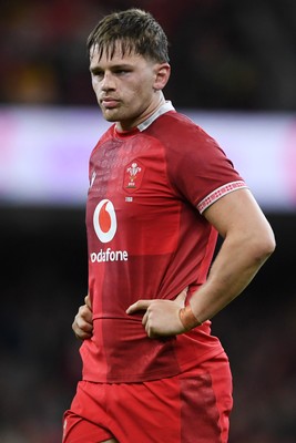 140326 - Wales v Italy - Guinness Men's Six Nations - Alex Mann of Wales