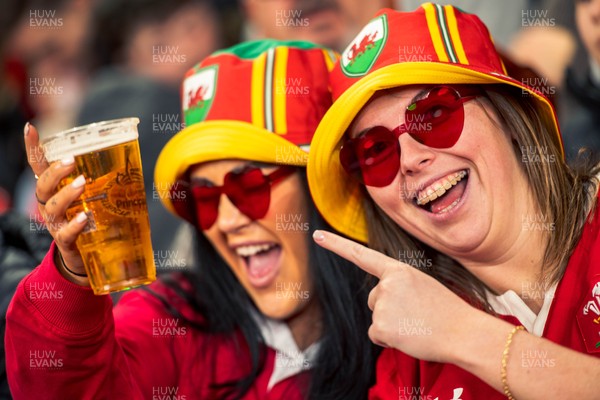 140326 - Wales v Italy - Guinness Six Nations - Fans During the Game