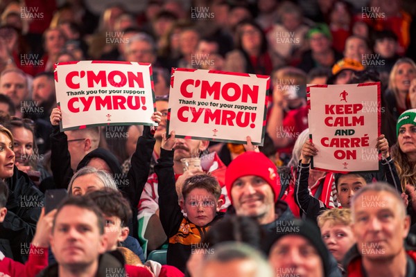 140326 - Wales v Italy - Guinness Six Nations - Fans During the Game