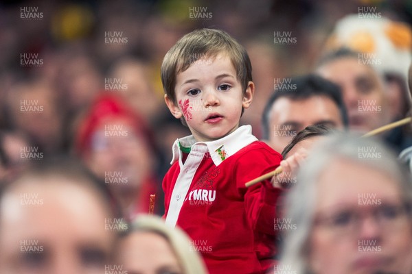 140326 - Wales v Italy - Guinness Six Nations - Fans During the Game