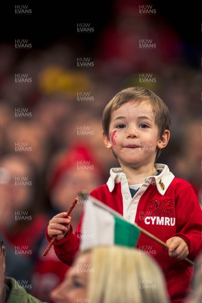 140326 - Wales v Italy - Guinness Six Nations - Fans During the Game