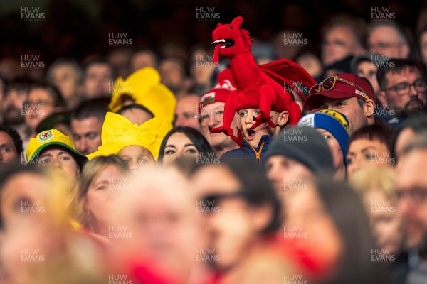 140326 - Wales v Italy - Guinness Six Nations - Fans During the Game