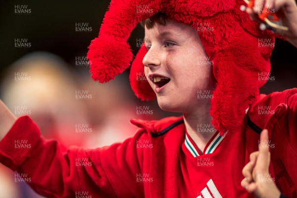140326 - Wales v Italy - Guinness Six Nations - Fans During the Game