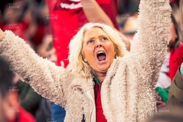 140326 - Wales v Italy - Guinness Six Nations - Fans During the Game