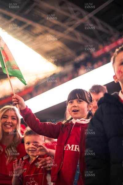 140326 - Wales v Italy - Guinness Six Nations - Fans During the Game
