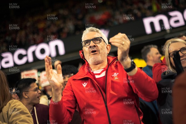 140326 - Wales v Italy - Guinness Six Nations - Fans During the Game
