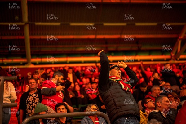 140326 - Wales v Italy - Guinness Six Nations - Fans During the Game