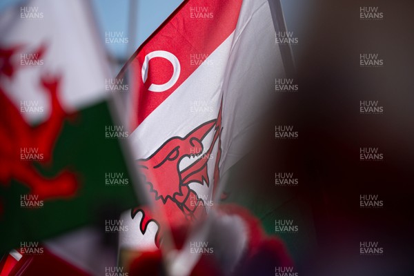 140326 - Wales v Italy - Guinness Six Nations - Fans Ahead of the game 