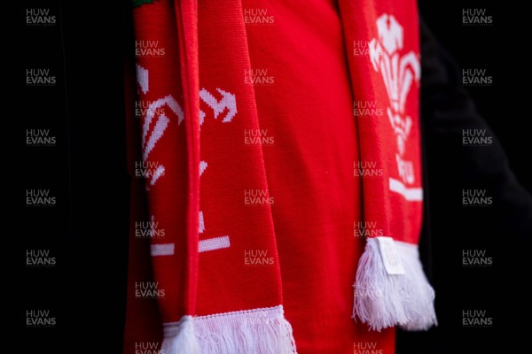 140326 - Wales v Italy - Guinness Six Nations - Fans Ahead of the game 