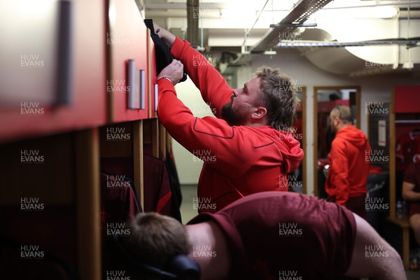 140326 - Wales v Italy - Guinness Six Nations Championship - Tomas Francis of Wales arrives at the stadium