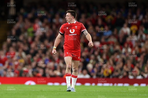 140326 - Wales v Italy - Guinness Six Nations Championship - Josh Adams of Wales 