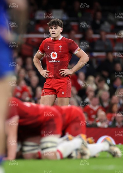 140326 - Wales v Italy - Guinness Six Nations Championship - Eddie James of Wales 