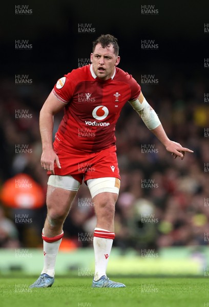 140326 - Wales v Italy - Guinness Six Nations Championship - Ryan Elias of Wales 