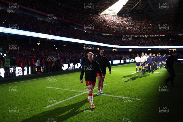 140326 - Wales v Italy - Guinness Six Nations Championship - Blair Murray of Wales 