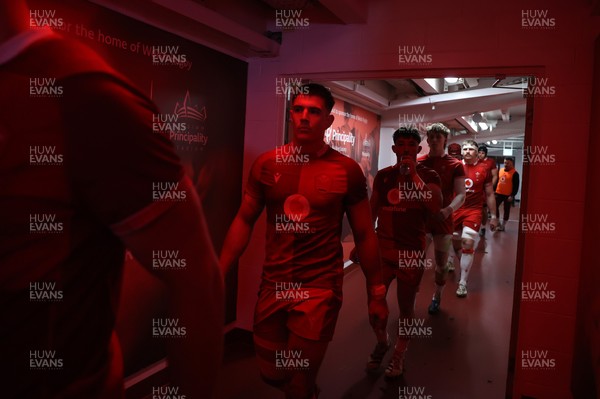 140326 - Wales v Italy - Guinness Six Nations Championship - Joe Hawkins of Wales 