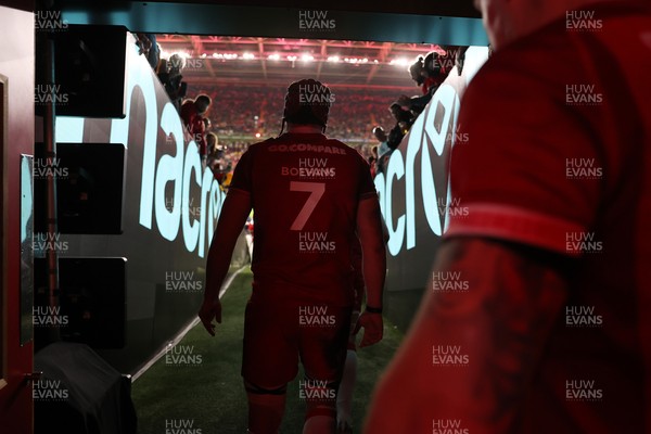 140326 - Wales v Italy - Guinness Six Nations Championship - James Botham of Wales 