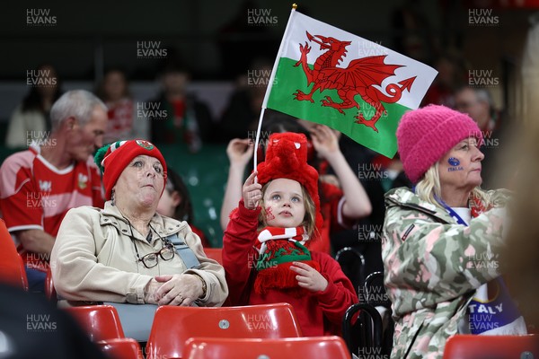140326 - Wales v Italy - Guinness Six Nations Championship - Fans