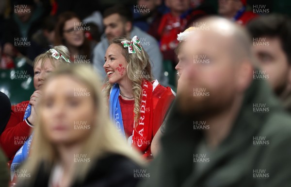 140326 - Wales v Italy - Guinness Six Nations Championship - Fans