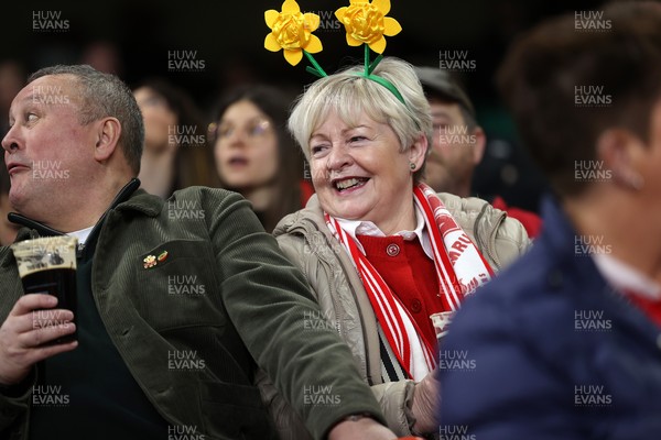 140326 - Wales v Italy - Guinness Six Nations Championship - Fans