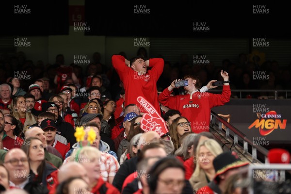140326 - Wales v Italy - Guinness Six Nations Championship - Fans