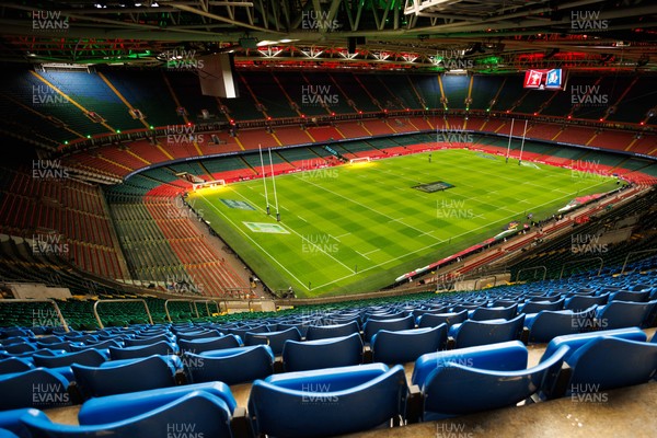 140326 - Wales v Italy - Guinness Six Nations - General view inside Principality Stadium before the match