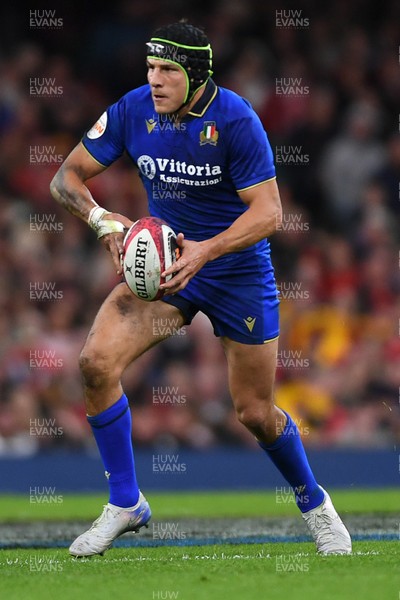 140326 - Wales v Italy - Guinness Men's Six Nations - Juan Ignacio Brex of Italy