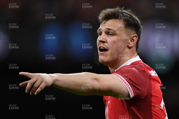 140326 - Wales v Italy - Guinness Men's Six Nations - Jarrod Evans of Wales