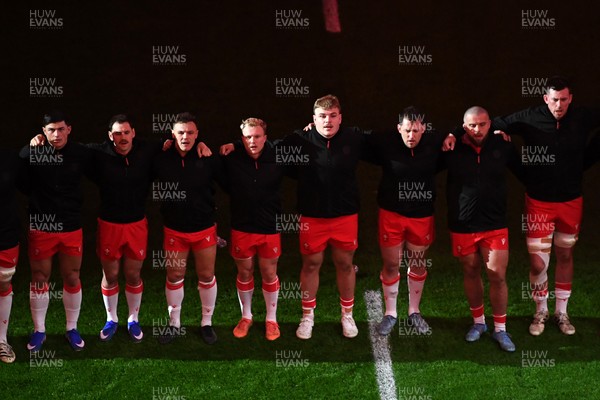 140326 - Wales v Italy - Guinness Men's Six Nations - Wales anthem