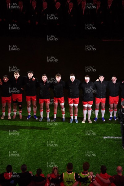 140326 - Wales v Italy - Guinness Men's Six Nations - Wales anthem