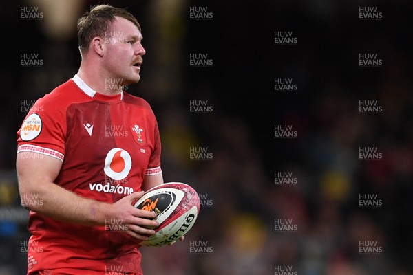 140326 - Wales v Italy - Guinness Men's Six Nations - Dewi Lake of Wales