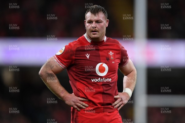 140326 - Wales v Italy - Guinness Men's Six Nations - Dewi Lake of Wales