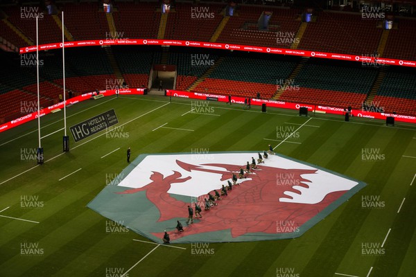 160324 - Wales v Italy - Guinness Six Nations - General view inside Principality Stadium