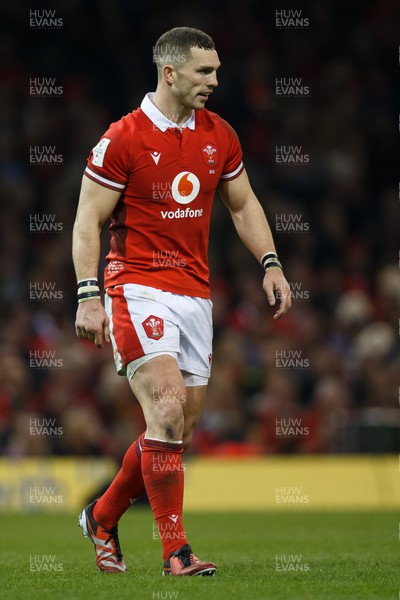 160324 - Wales v Italy - Guinness Six Nations - George North of Wales