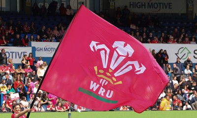 170526 - Wales v Italy, 2026 Guinness Women’s 6 Nations - WRU Flag ahead of the match