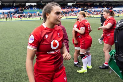 170526 - Wales v Italy, 2026 Guinness Women’s 6 Nations - Bryonie King of Wales at the end of the match