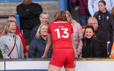 170526 - Wales v Italy, 2026 Guinness Women’s 6 Nations - Carys Cox of Wales at the end of the match