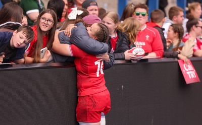 170526 - Wales v Italy, 2026 Guinness Women’s 6 Nations - Lleucu George of Wales