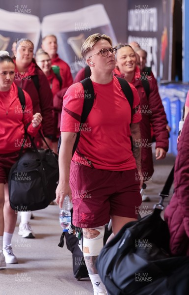 170526 - Wales v Italy, 2026 Guinness Women’s 6 Nations - Donna Rose of Wales arrives at the stadium